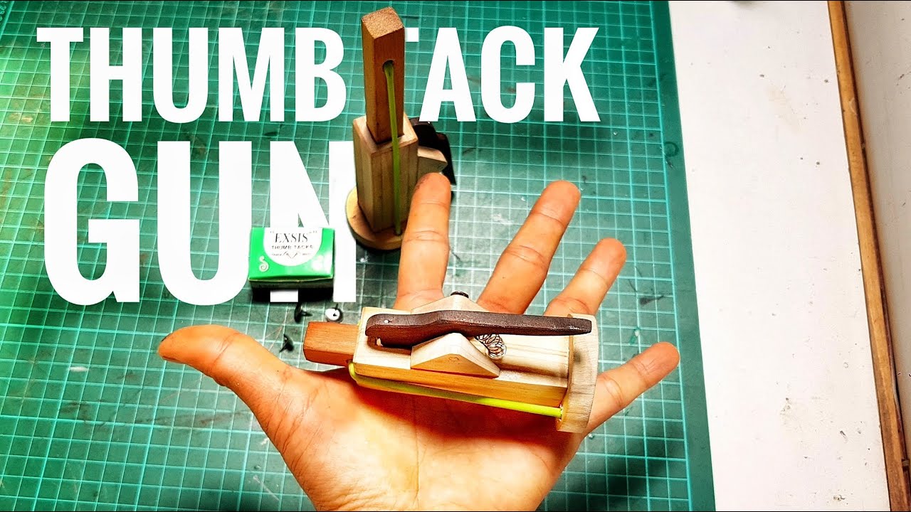 DIY Slingshot - ThumbTack Gun