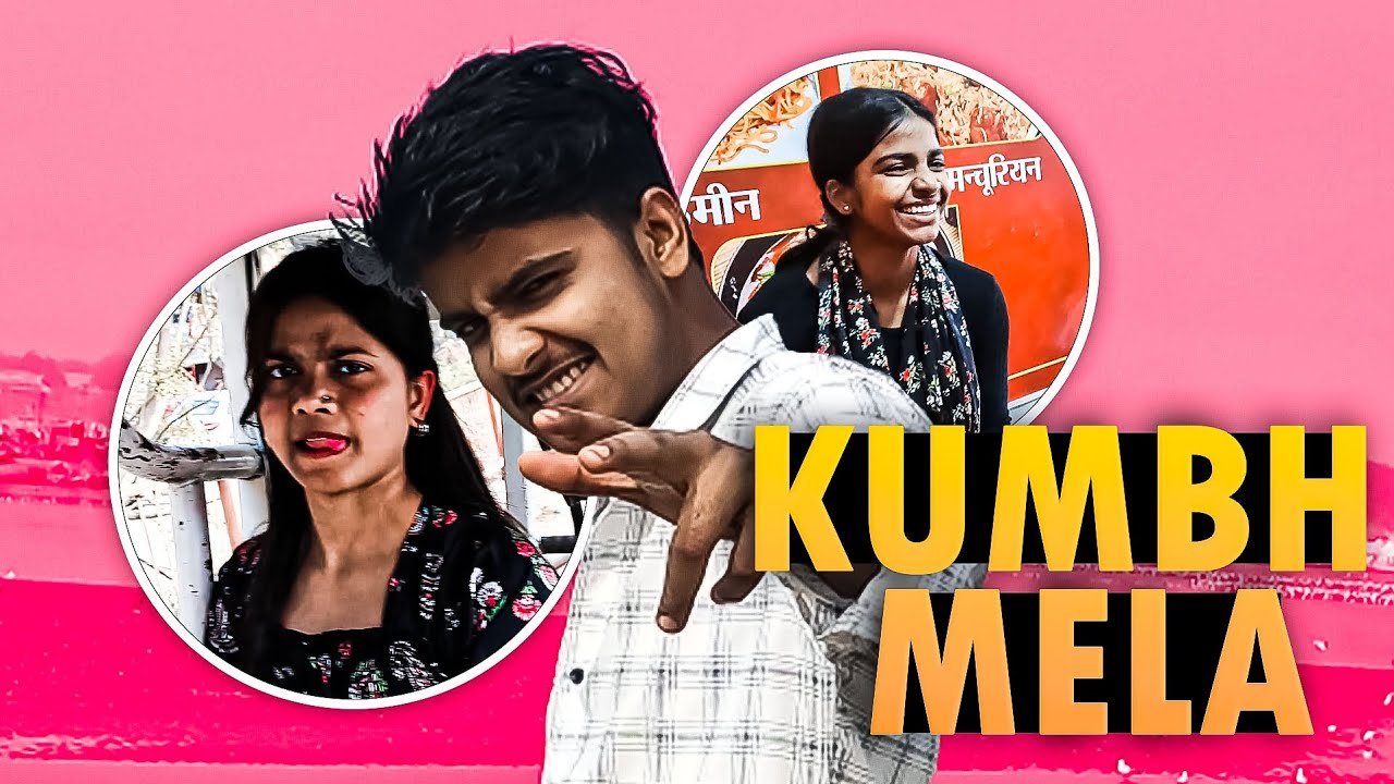 Kumbh Mele Mai Aa Gaye 🙈🫶🏻