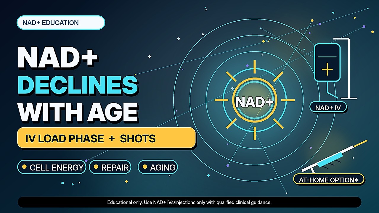 NAD+ Injections vs IV Drips | Which Actually Works?