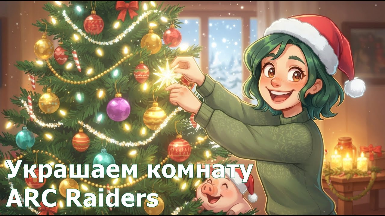 Запись стрима от 11.12.2025 | УКРАШАЕМ КОМНАТУ | ARC Raiders