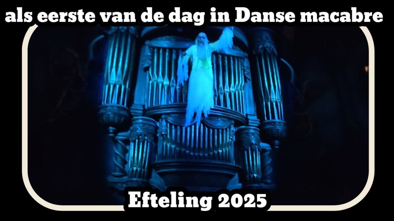 Als eerste van de dag in danse macabre [Efteling 2025]
