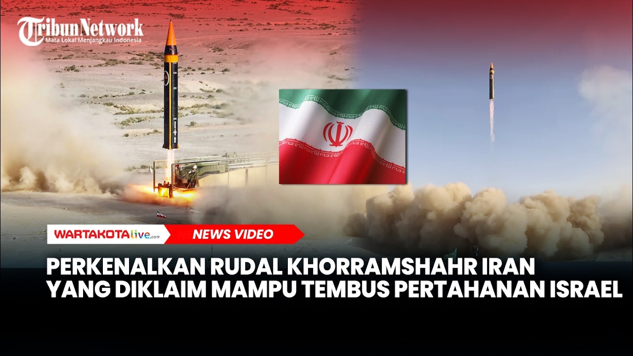 Perkenalkan Rudal Khorramshahr Iran yang Diklaim Mampu Tembus Pertahanan Israel