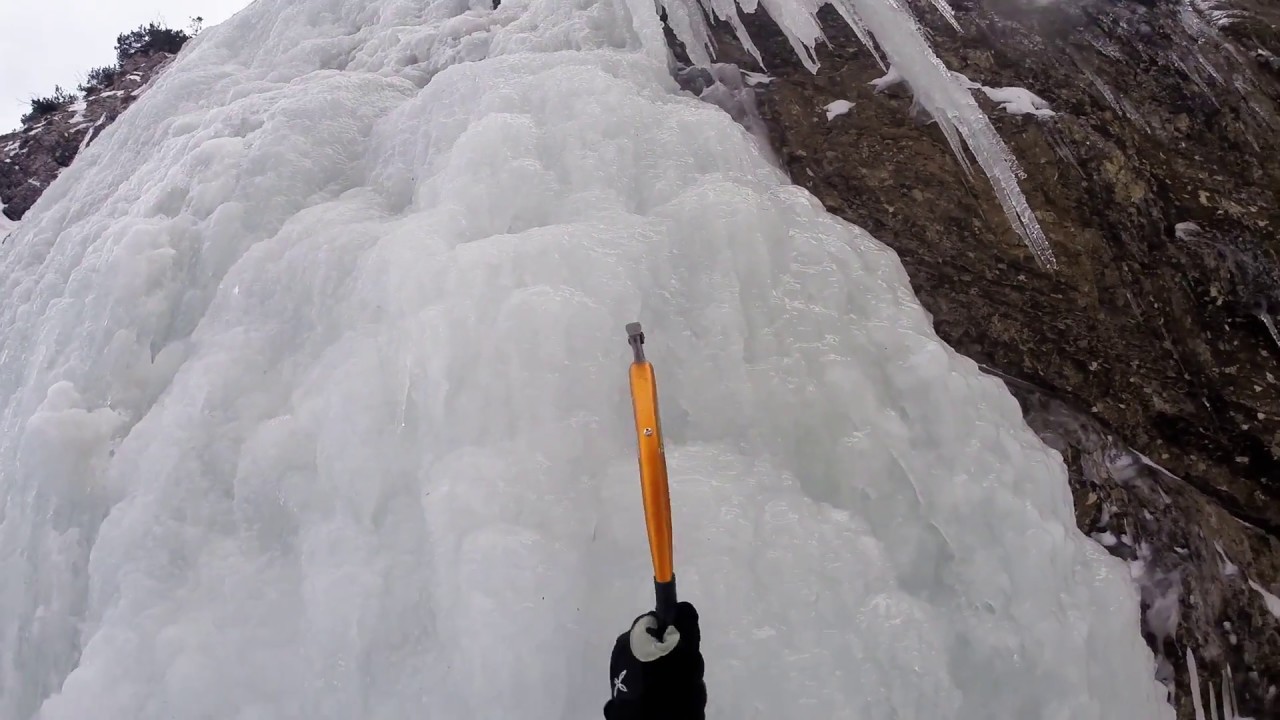 Ledno plezanje, Tamar, desni slab, 25. 2. 2015