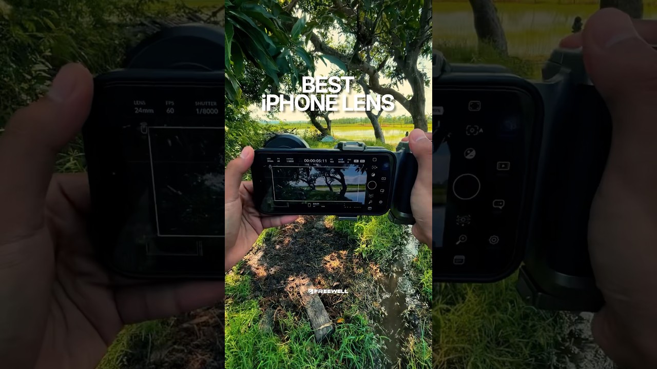 iPhone 16 Pro Max Best anamorphic lens for smartphone