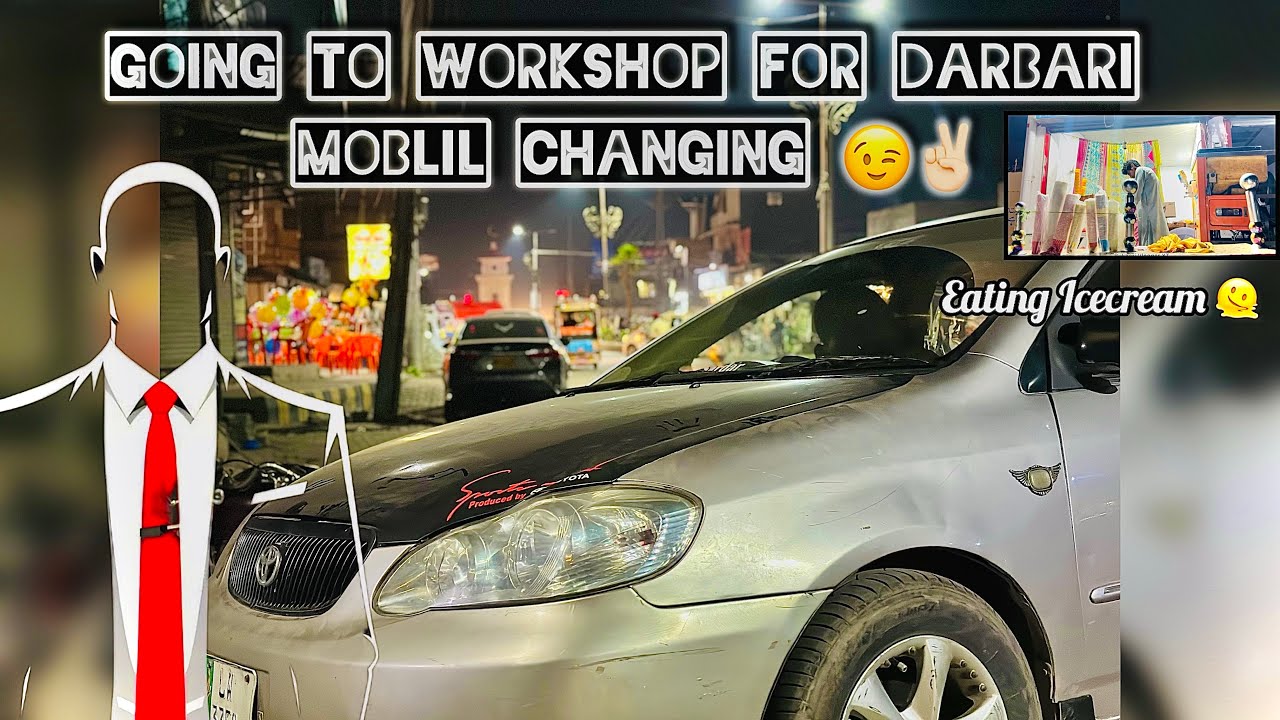 Going to Workshop for Darbari mobili changing ✌🏻✌🏻