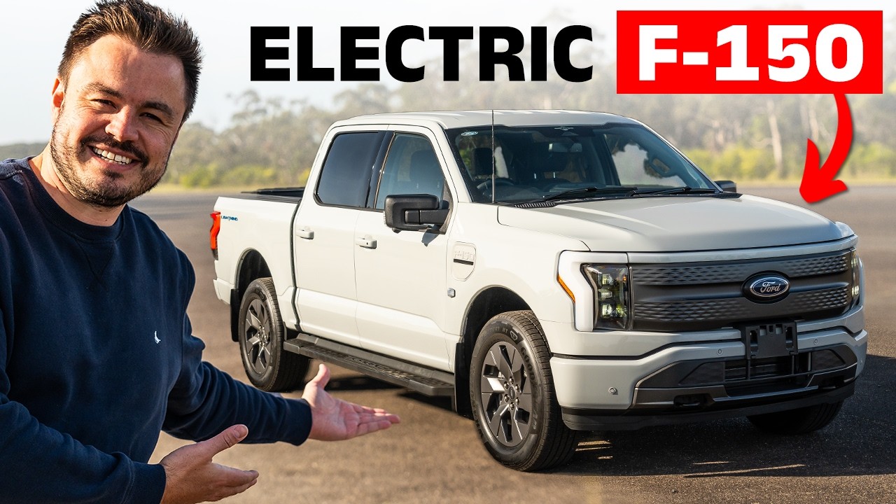 Обзор Ford F-150 Lightning (включая разгон от 0 до 100 миль/ч и торможение)! Справится ли электри...