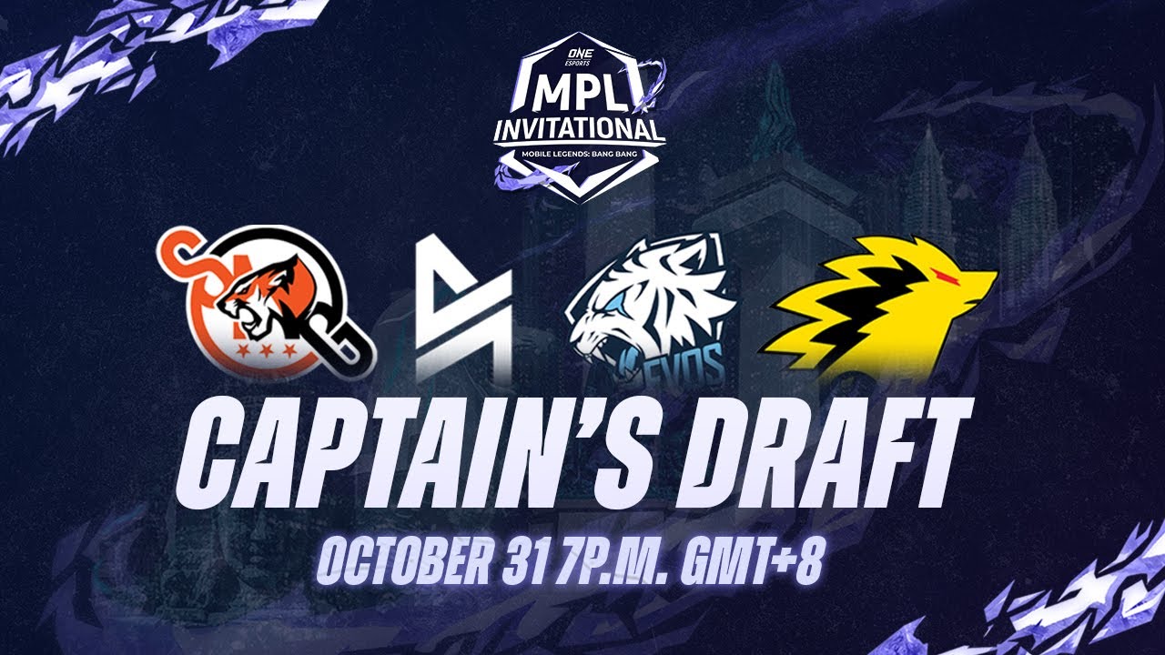 ONE Esports MPL Invitational: Captain's Draft 👑