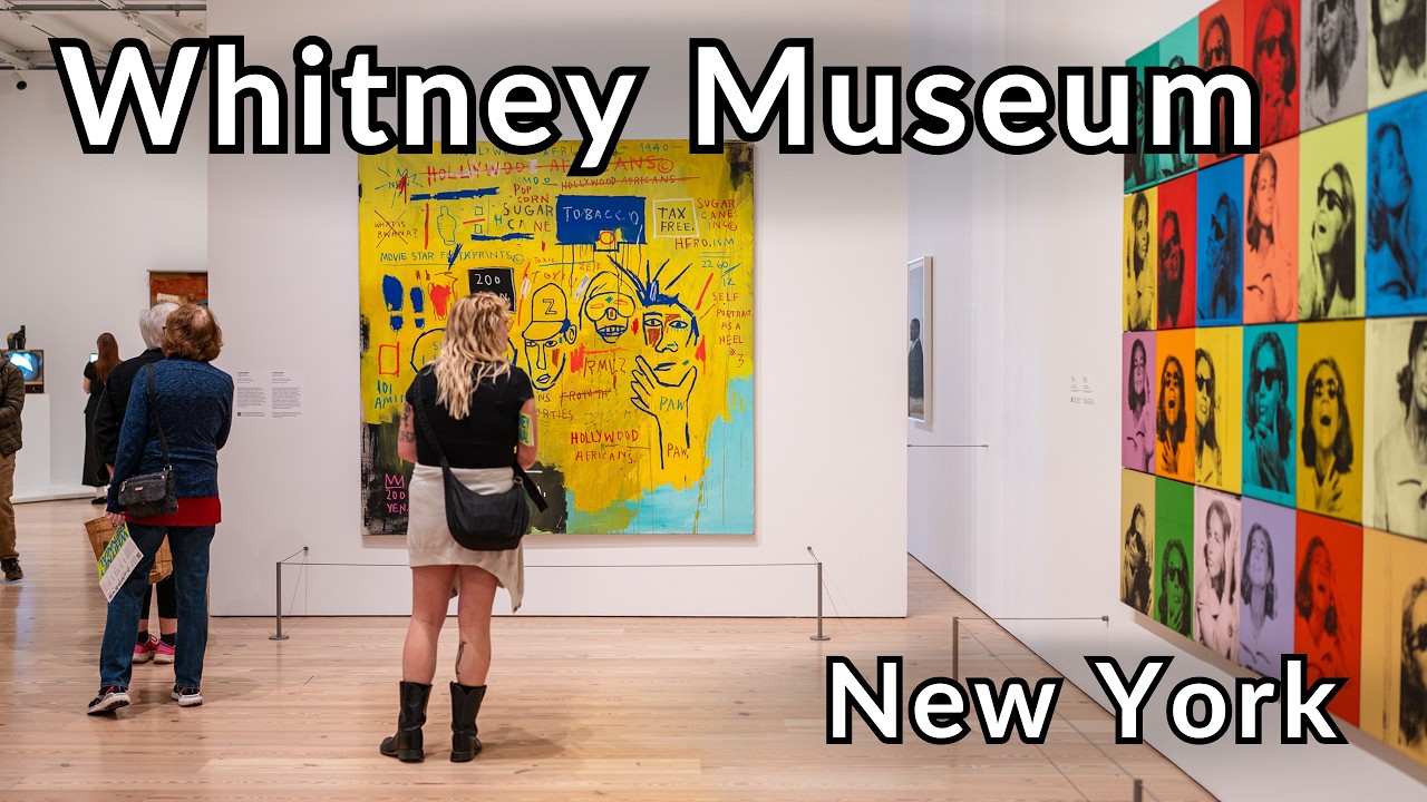 Whitney Museum of American Art, New York | 2026 Biennial & Permanent Collection Tour | 4k