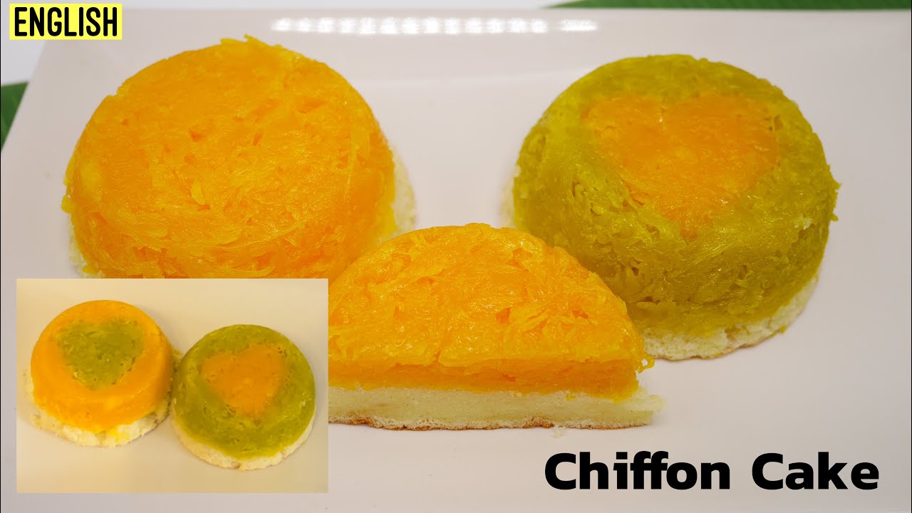 Foi Thong Chiffon Cake | Gold Egg Yolk Thread Cakes | Soft Gold Egg Yolk Thread Cake Recipe