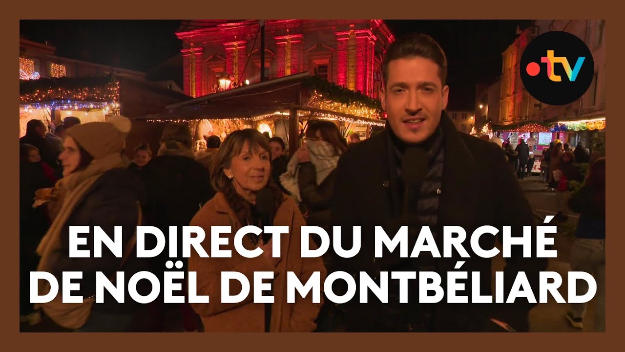 Promenade au marché de Noël de Montbéliard