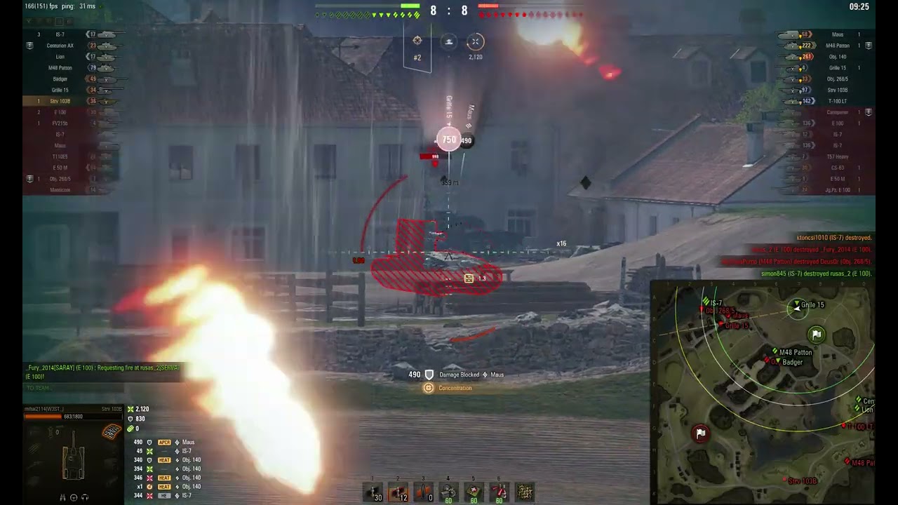 Strv 103B: LAST-SECOND Victory! Heart-Stopping Finish in WOT!
