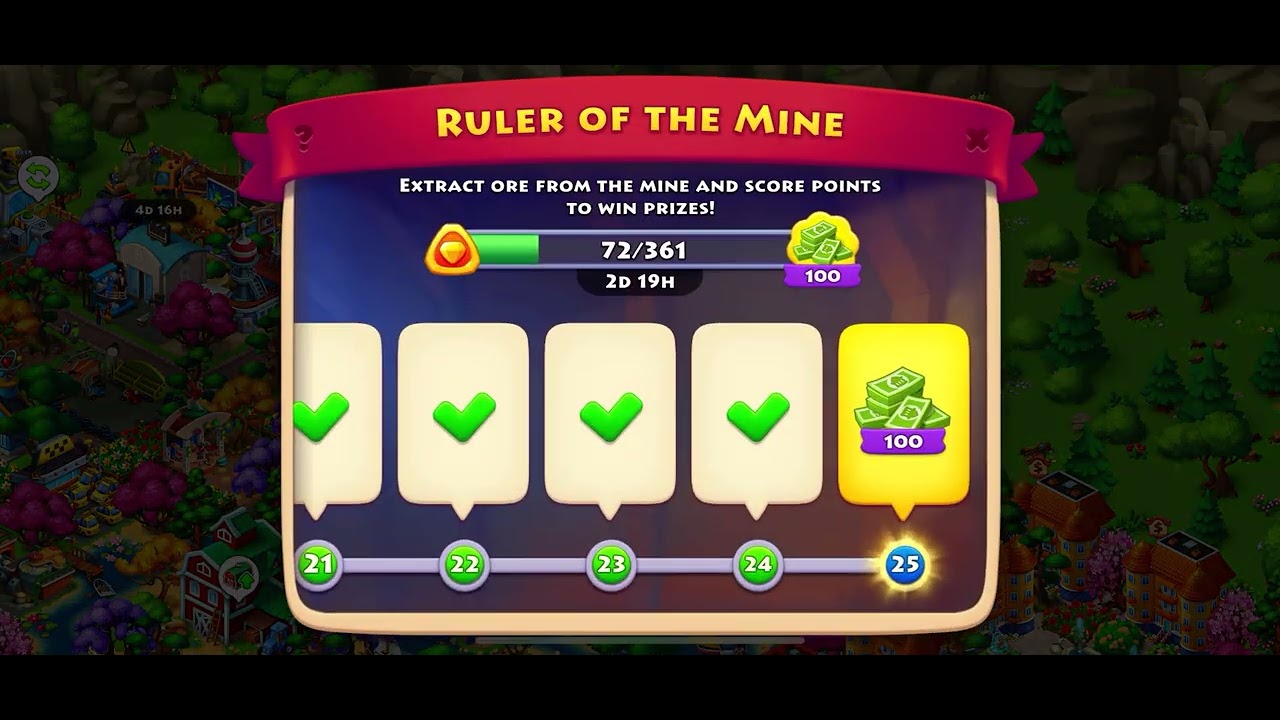 Township Ruler of the Mine event