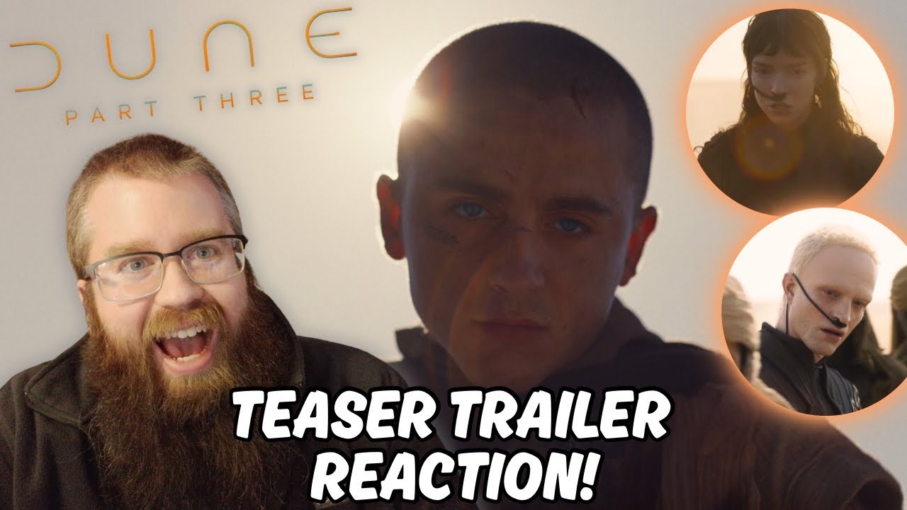 Dune: Part Three | Official Teaser Trailer REACTION!!!