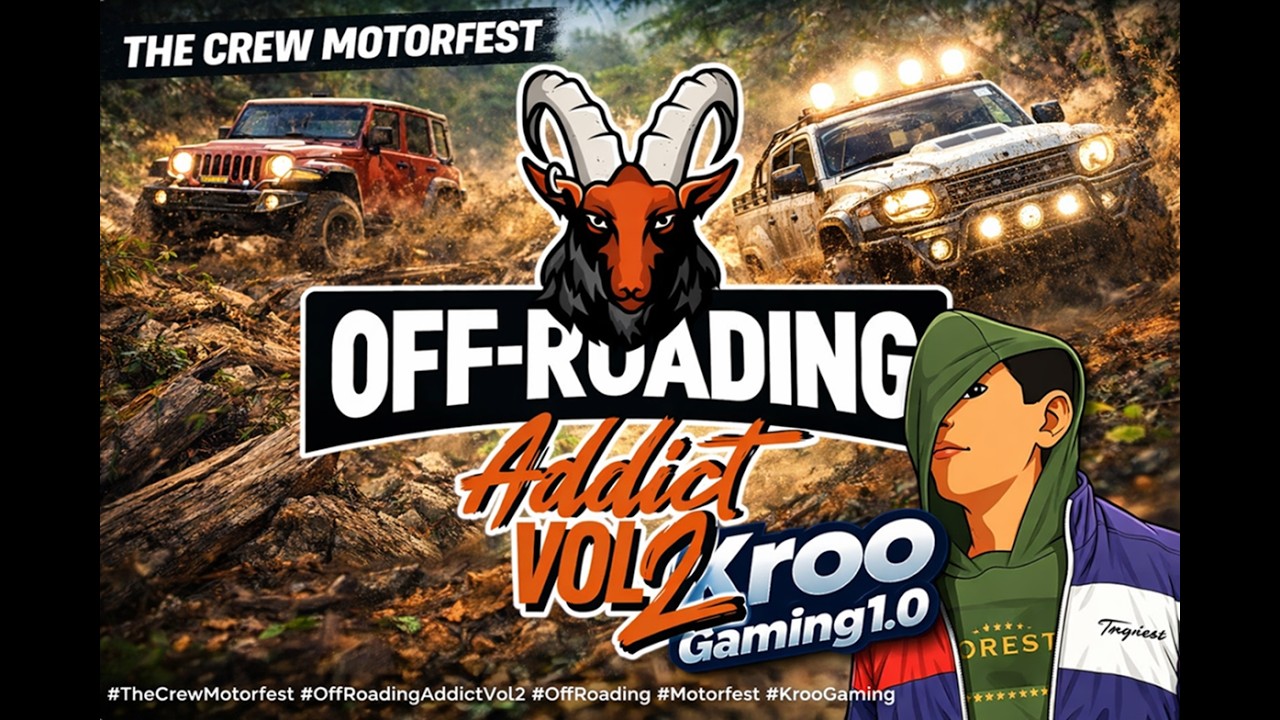 The Crew Motorfest – Off-Roading Addict Vol 2 🌴🔥 | Extreme Mud & Trail Action | KrooGaming1.0