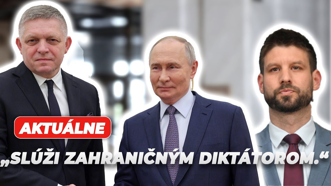 Šimečka o Ficovej návšteve u Putina: „Robert Fico v najťažších chvíľach opúšťa Slovensko“