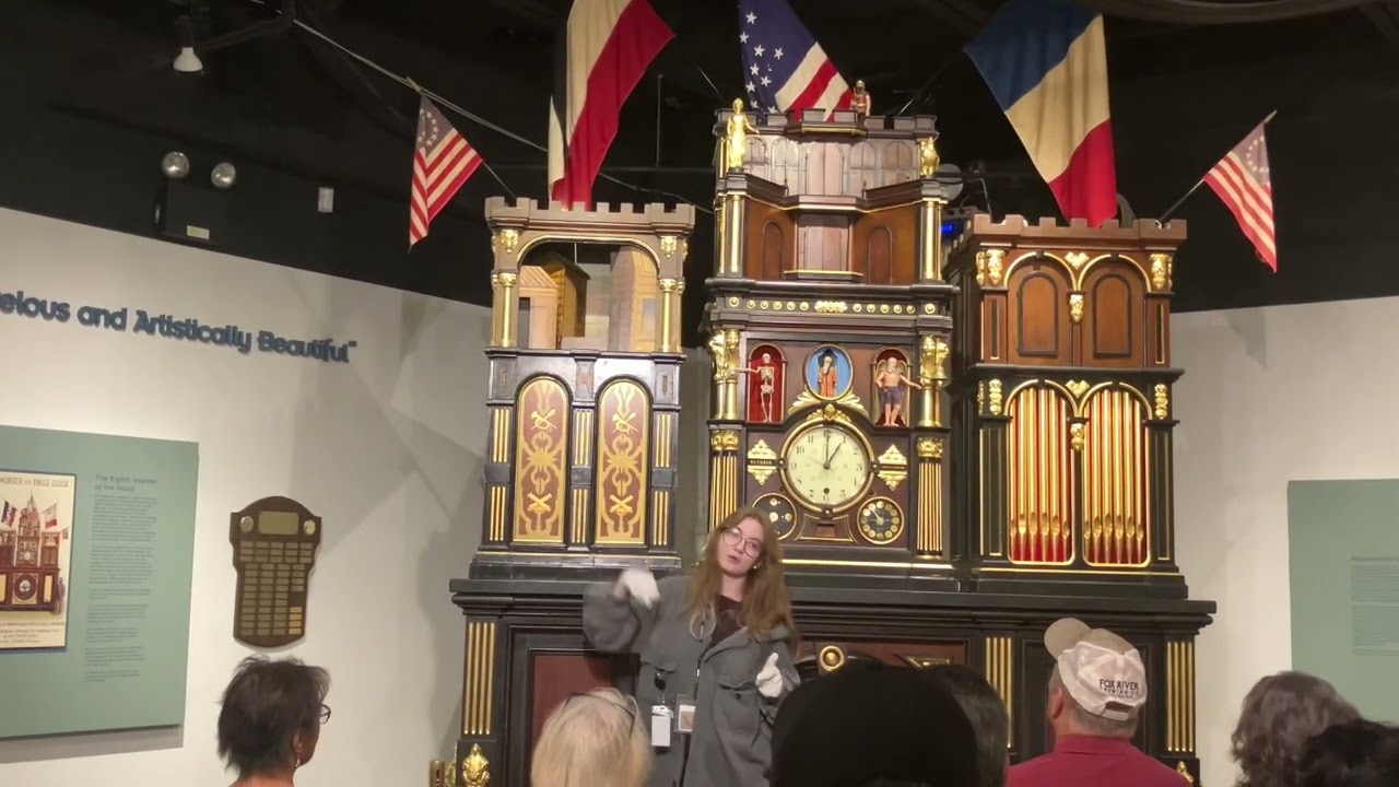 The Engle Clock at the National Watch and Clock Museum | エングル・クロックからくり時計