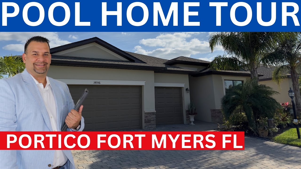 Homes for sale in Fort Myers Florida with Pool | Portico Homes For Sale | Portico Fort Myers FL