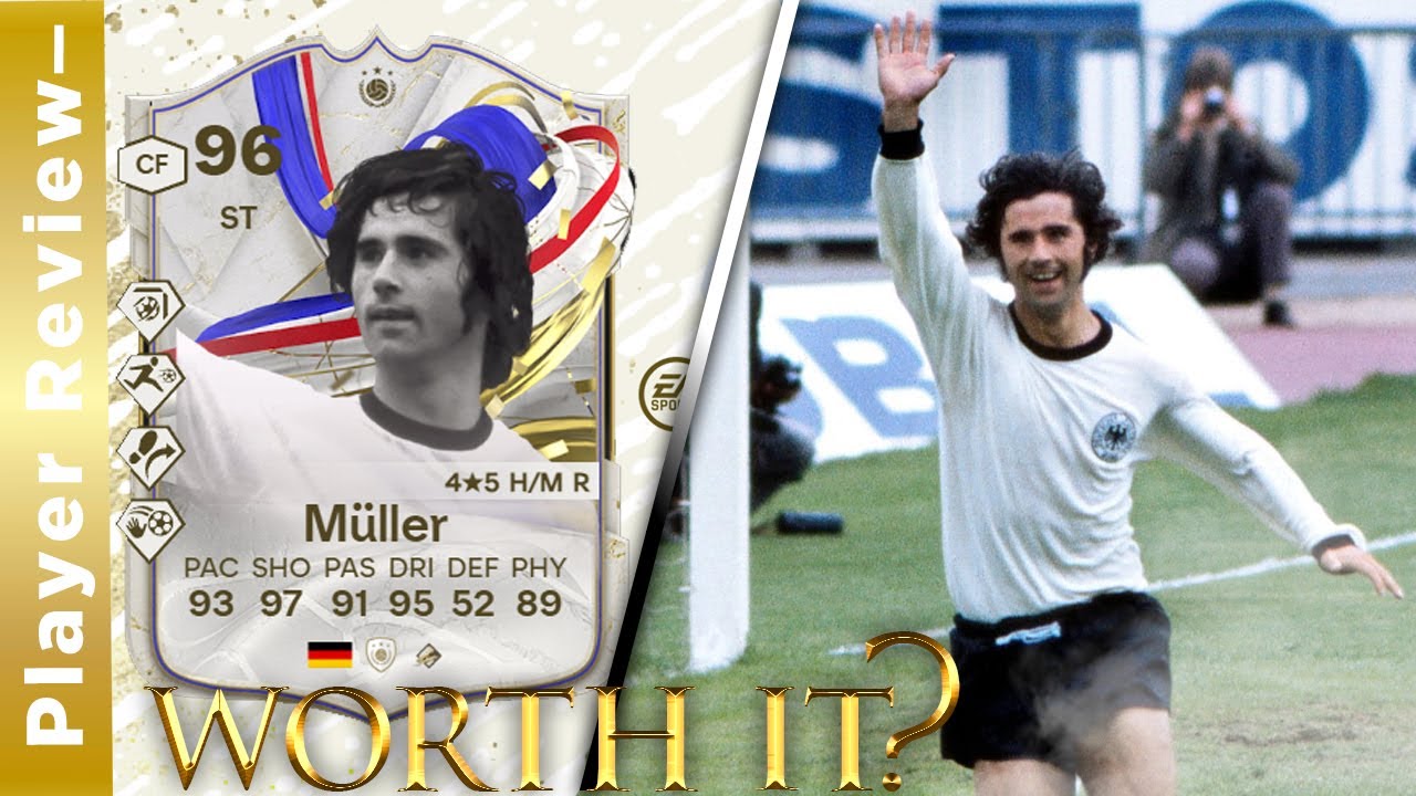 What An Upgrade! 96 Rated Greats Of The Game ICON GERD MULLER Player Review! EA FC24