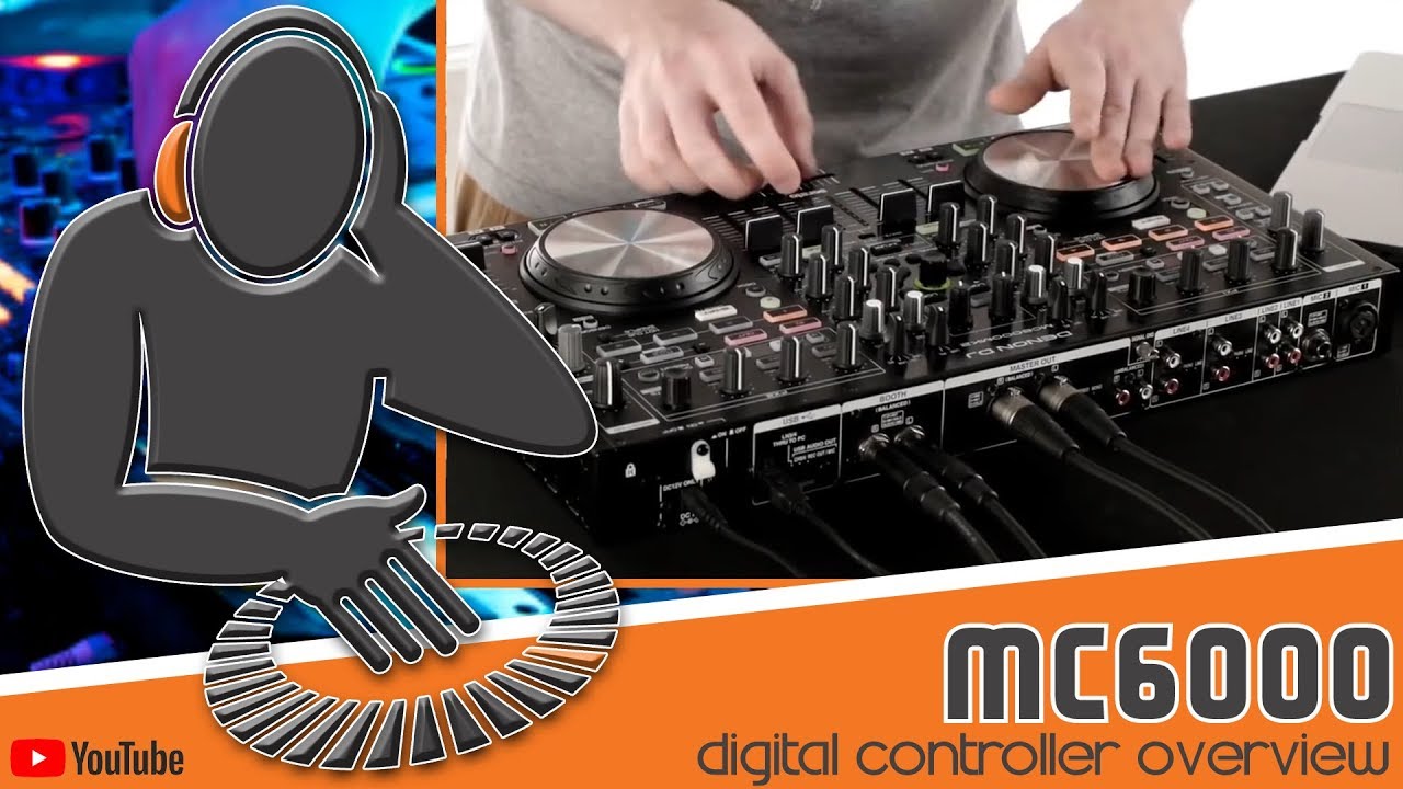 Denon DJ MC6000 MK2 Controller Digital Controller Overview