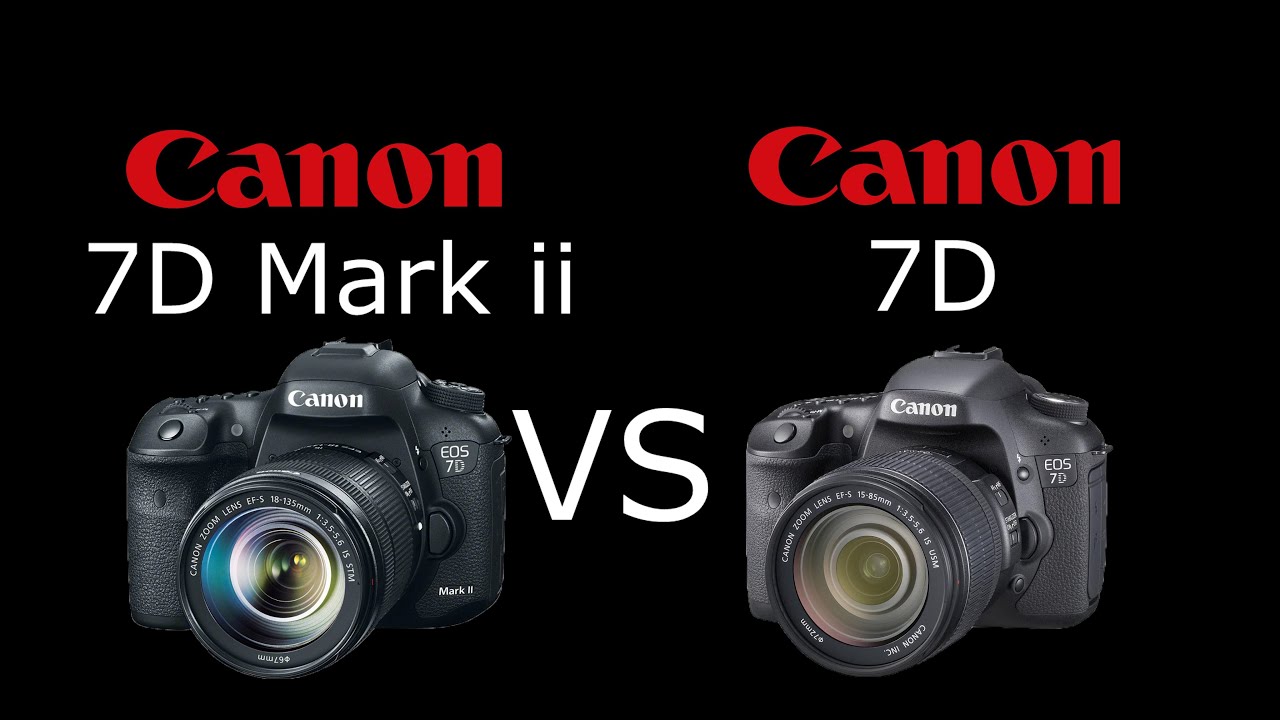 Canon EOS 7D Mark II vs Canon EOS 7D en Español | VS Digital