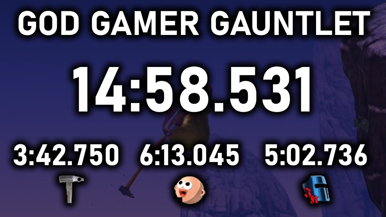 God Gamer Gauntlet | GOI, Pogo & JK Speedrun in 14m58.531s