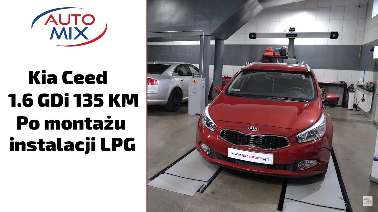 Kia Ceed 2014 - 1.6 GDi 135KM - po montażu instalacji gazowej LPG