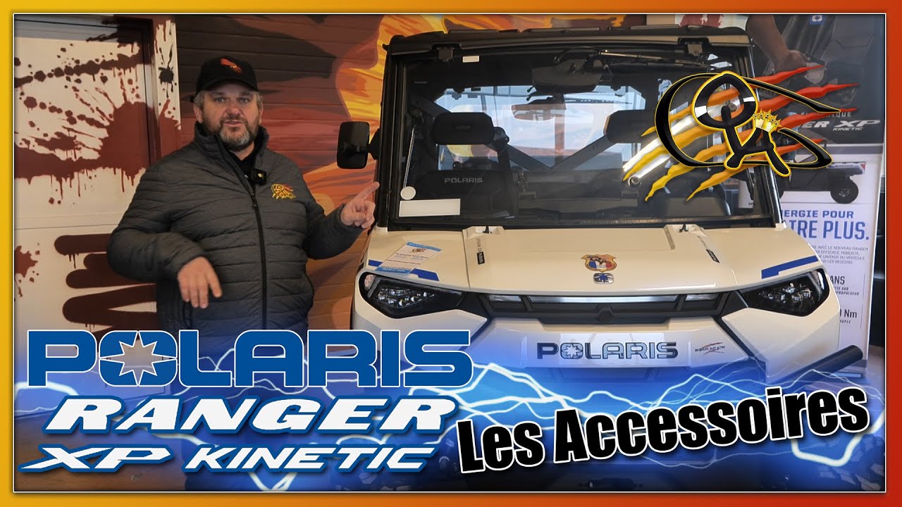Ranger XP Kinetic Polaris électrique tout équipé ! Et premières impressions de Didier après essai !