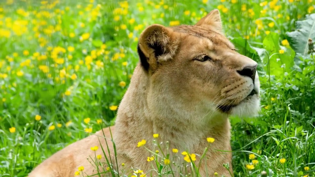 Животные саванны под африканскую музыку 2025. Animals of the Savanna to African Music 2025