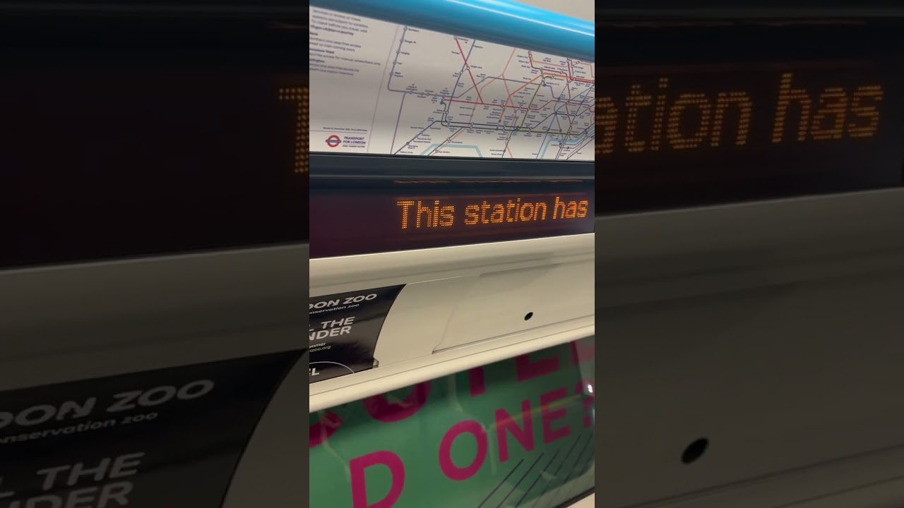 Rare Victoria Line rare destination Train terminating at Warren Street Rare announcement
