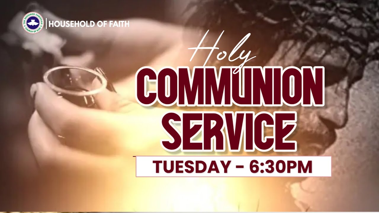 JANUARY HOLY COMMUNION SERVICE  || TUESDAY 6TH JANUARY 2026 || MIN. PASTOR TOPE AWONAIKE
