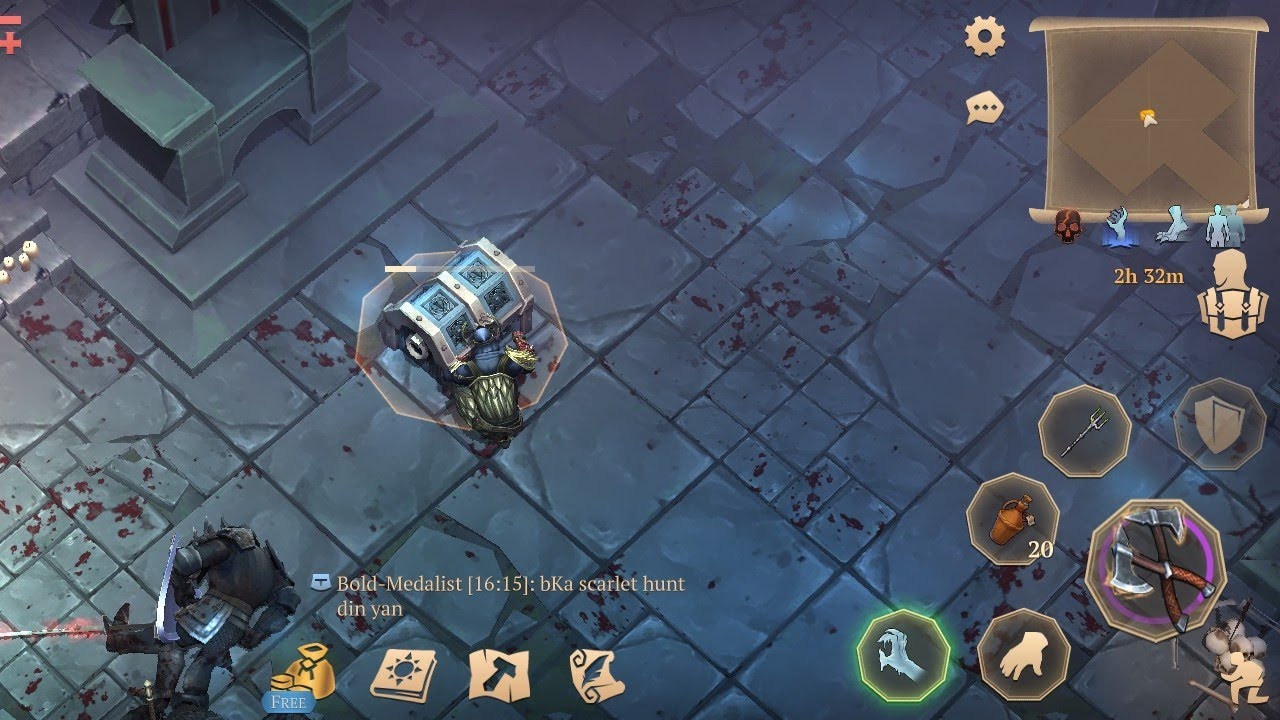 GRIM SOUL FORSAKEN DUNGEON HEROIC MODE FLOOR 2 GAMEPLAY