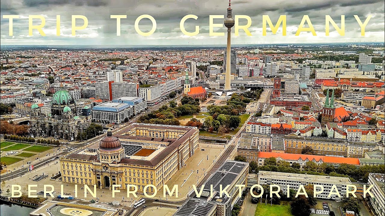 Trip to Germany. Berlin from Viktoriapark