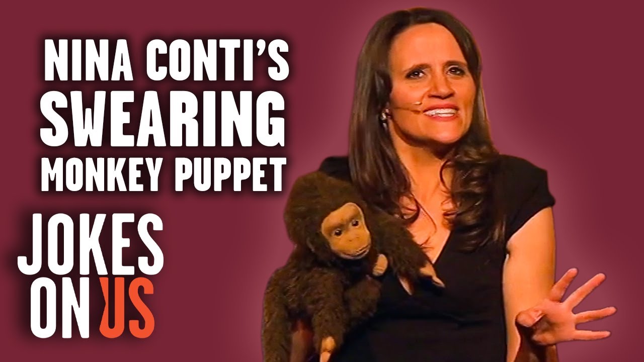 Nina Conti's Swearing Monkey Puppet | Ventriloquist Stand-Up Comedy | Jokes On Us
