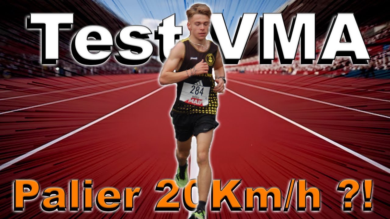 Objectif 20 de VMA !!! Test Vameval sur piste !