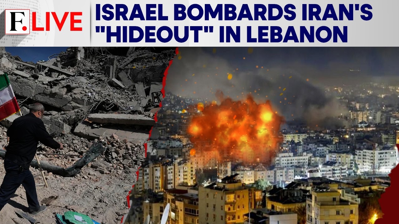 Israel Says Striking Hezbollah Strongholds in Lebanon’s Beirut Amid Iran War | Firstpost Live | N18G