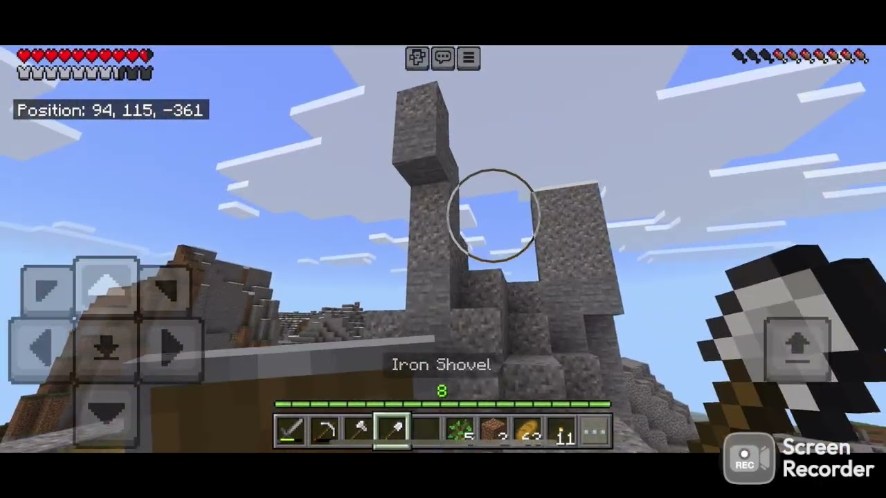 Quick Minecraft Log 2 “Bridge to frog cave”