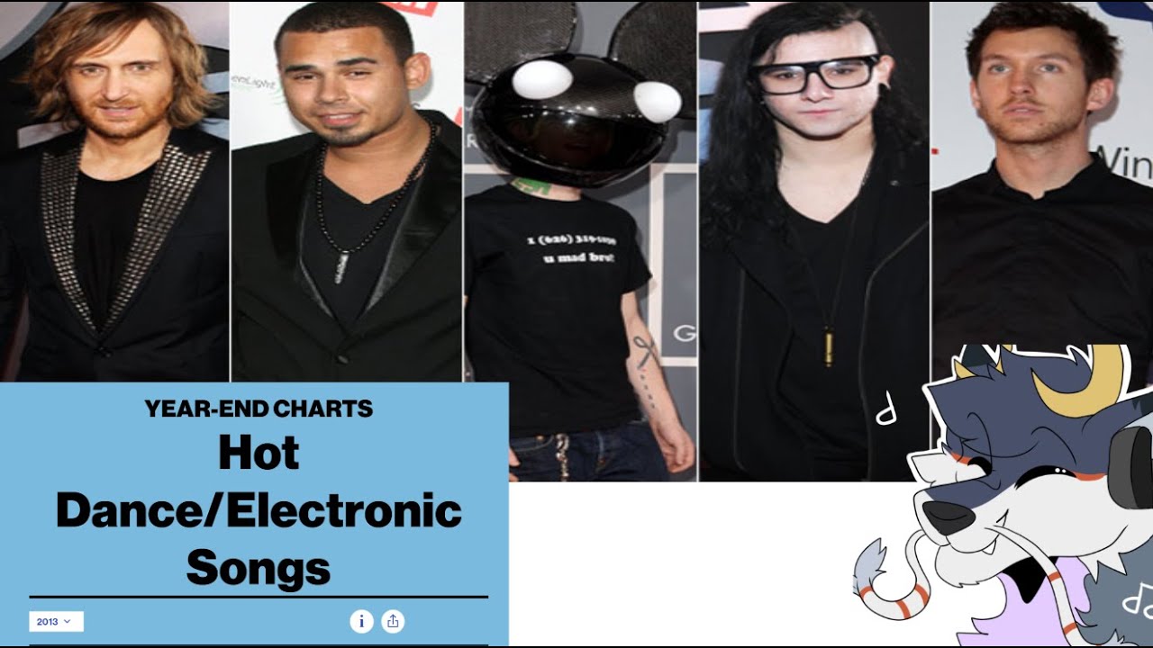 2013 Top 20 Biggest Dance/Electronic Hits RANKED (According to Billboard)