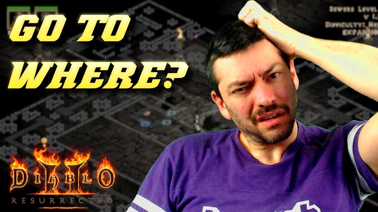 Мышление при чтении карты в Diablo 2
