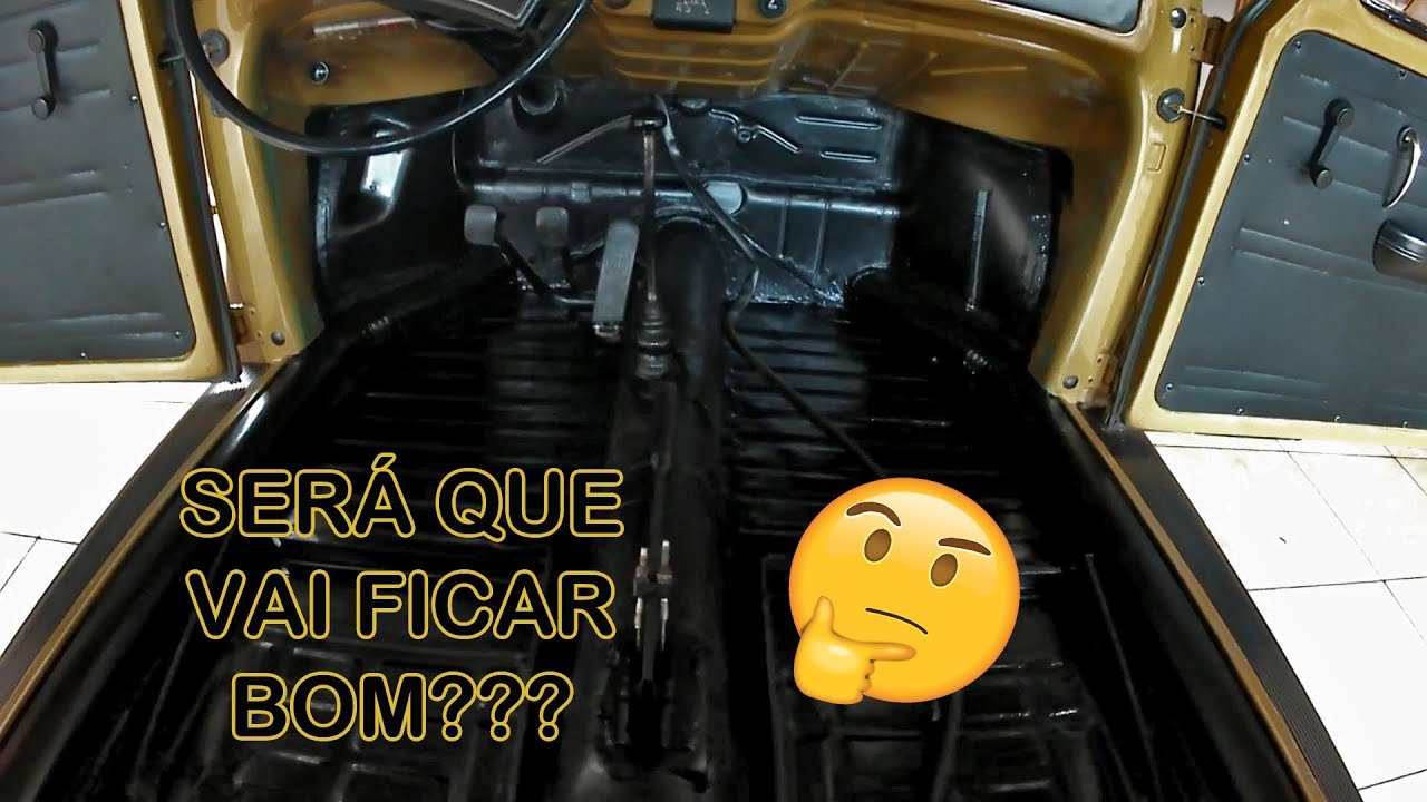 TAPEÇARIA DO FUSCA + ALGUMAS COISAS (PARTE 03)