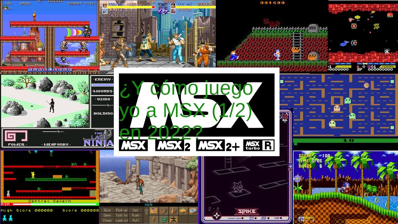Y cómo juego yo al MSX en 2022?