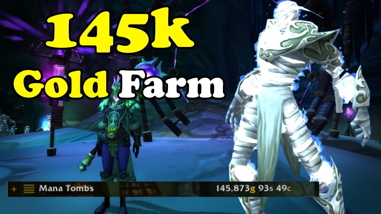 145K Gold Farm In WoW - Gold Making, Gold Farming