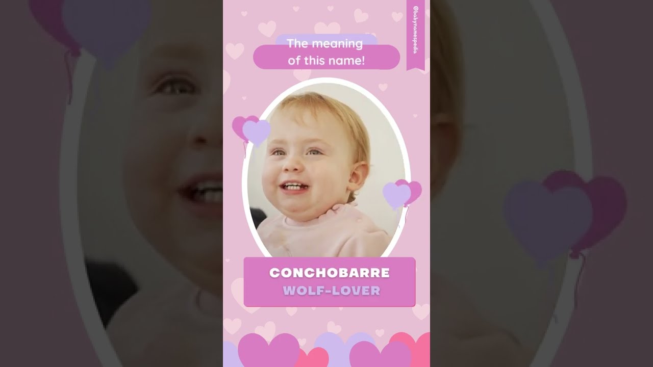 Baby Names Pedia Shorts - How To Pronounce the Baby Girl Name CONCHOBARRE