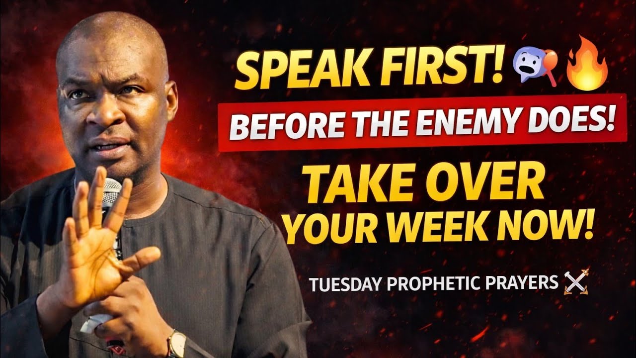 🔥 SPEAK BEFORE THE ENEMY DOES! — TUESDAY PROPHETIC PRAYERS | Apostle Joshua Selman 2026