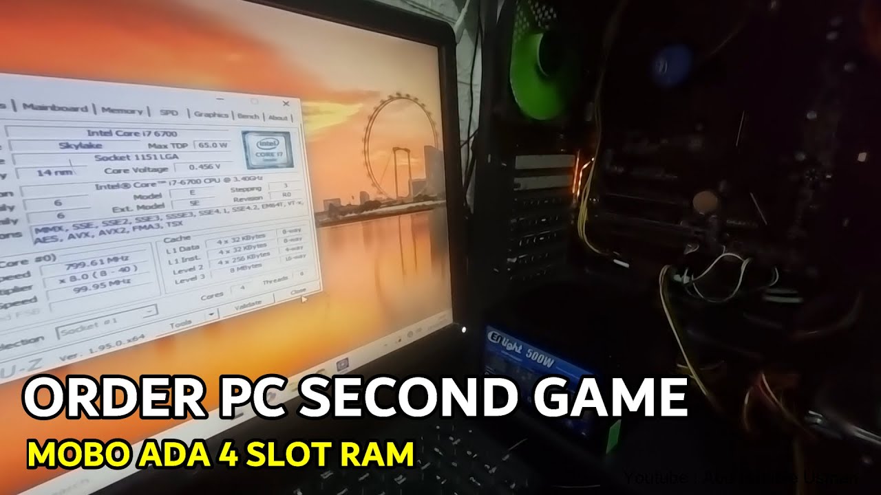 BELI PC GAME SECOND BUAT MAIN PES DAN LIVE STREAMING