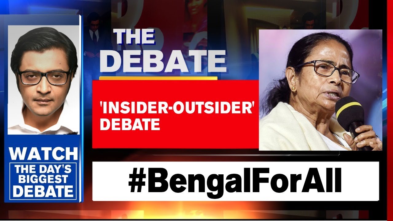Who Is Using Parochial Politics For Votes In West Bengal? | The Debate With Arnab Goswami