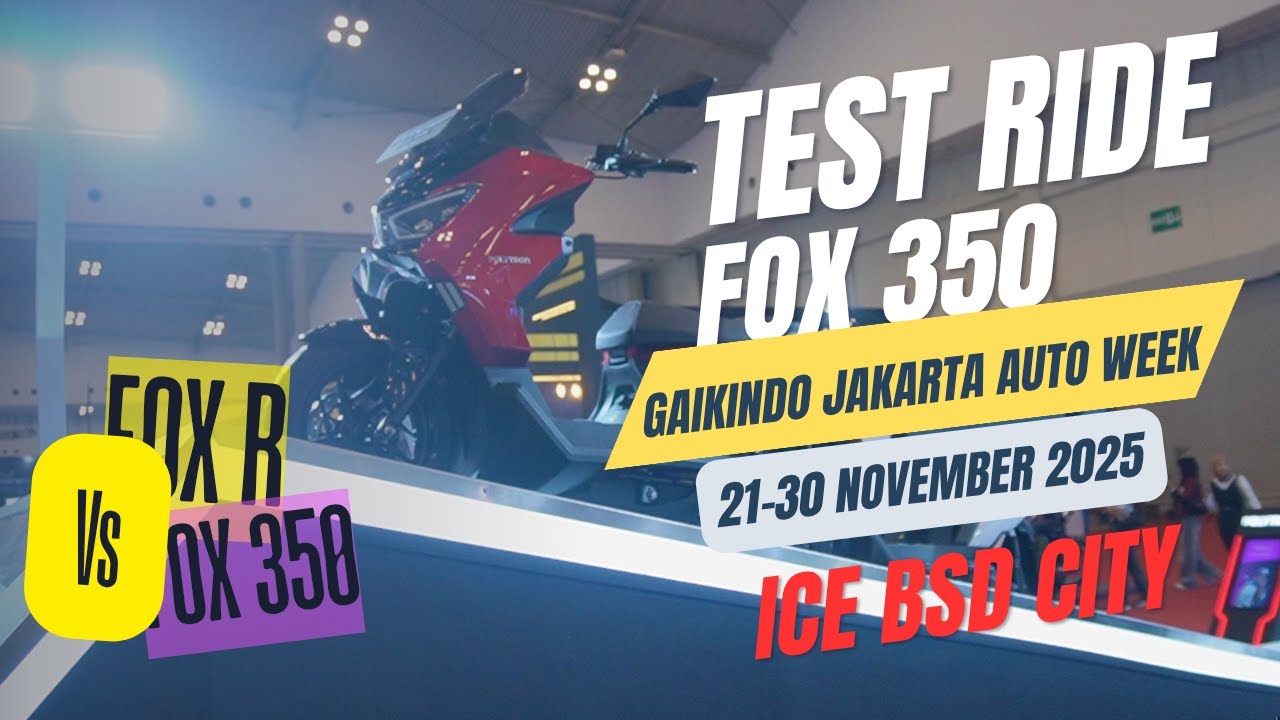Ini Perbedaan Polytron Fox 350 dan Polytron Fox R. Langsung Test Ride DI GJAW ICE BSD City