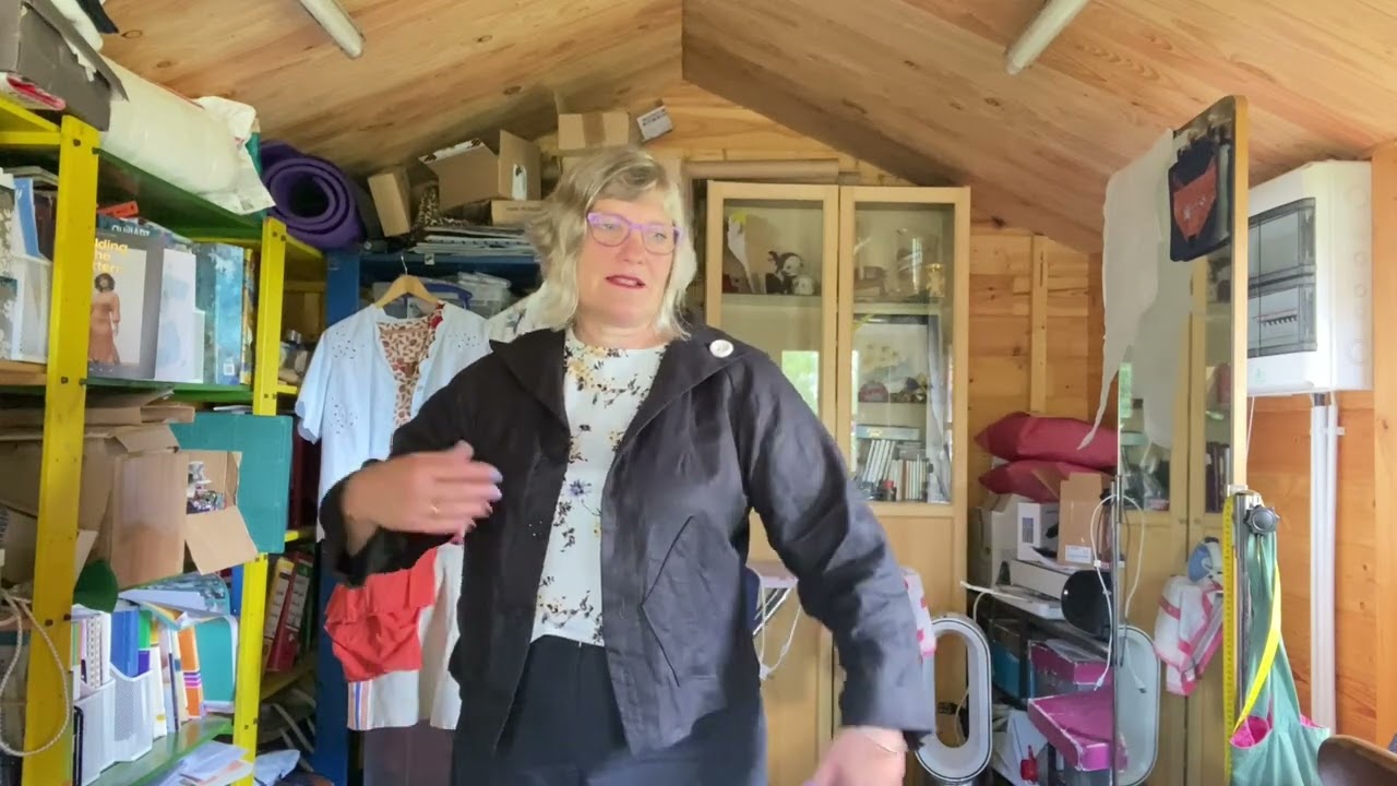 Sommer in der Hütte #vieletops #stokxcocojacket #stokxbirdyblouse #bowlcosy