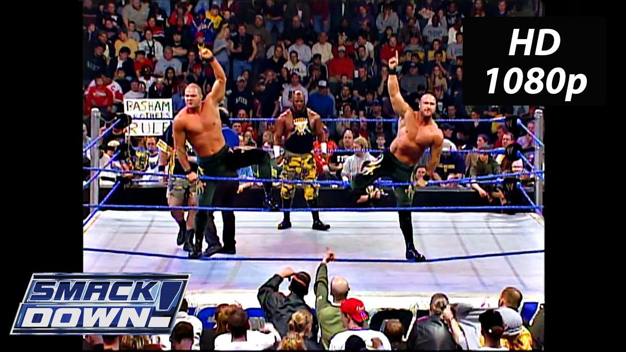 The Dudleys vs Basham Brothers WWE SmackDown March 25, 2004 HD