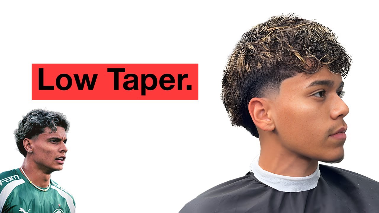 FLAWLESS LOW TAPER MULLET TUTORIAL ( Richard Rios Haircut)