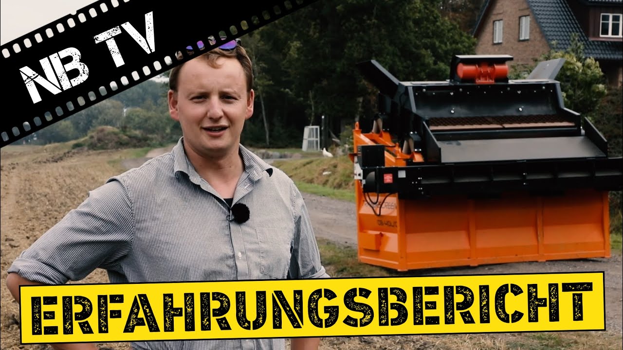 Erfahrungsbericht DB-40LC Siebanlage | Torben Liesenberg Fehmarn